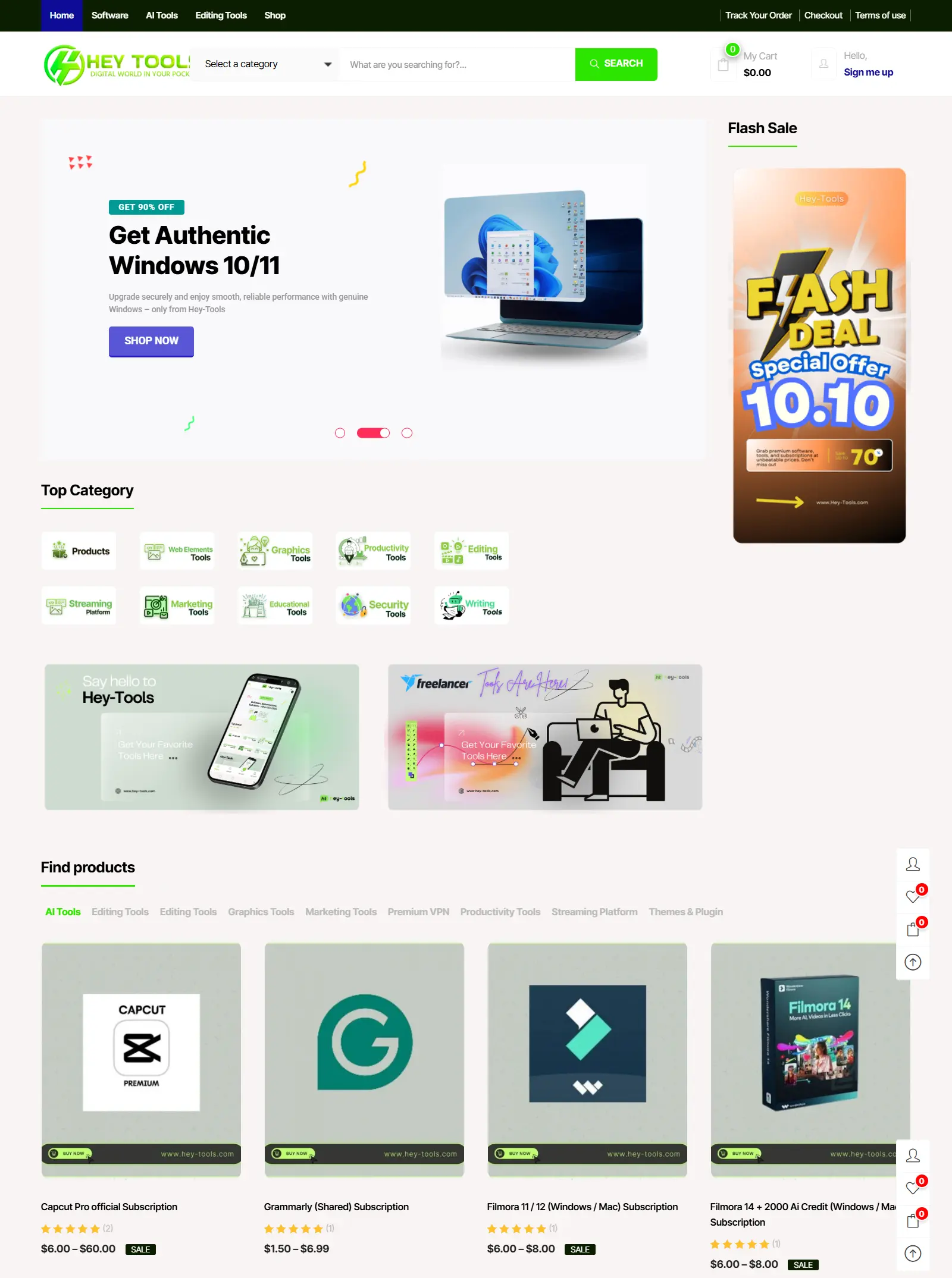 Web Development Project